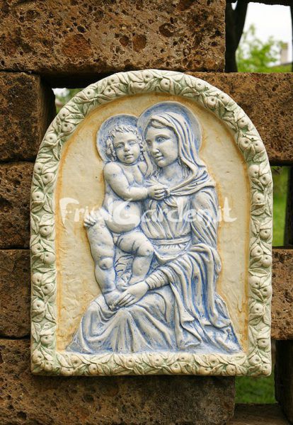 Friulgarden: MASCHERE – Madonna con Gesù (MA 036)